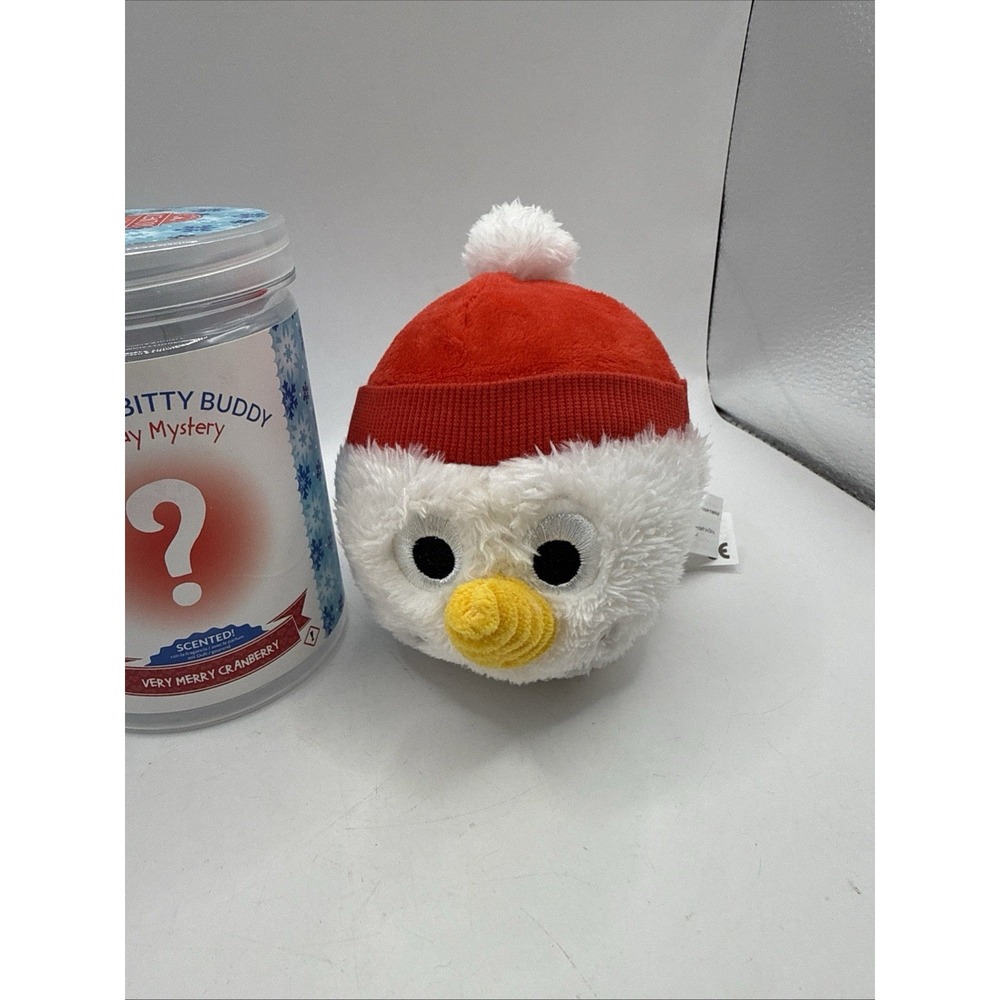 Scentsy Bitty Buddy – Holiday Mystery Snowman (Very Merry Cranberry) – Scented
